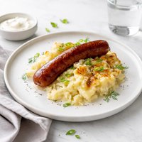 Smokie Link and Sour Cream Casserole