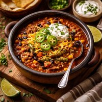 Smokin Irish Mex Turkey Chili