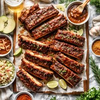 Smoky Apple Butter Ribs