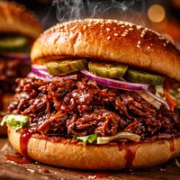 Smoky Barbecue Beef Sandwiches
