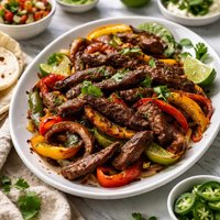 Smoky Beef Fajitas