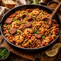 Smoky Cajun Jambalaya