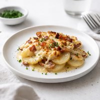 Smoky Cheese and Potato Bake Crock Pot