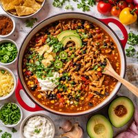 Smoky Chicken Chili
