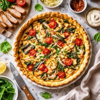 Smoky Chicken Quiche