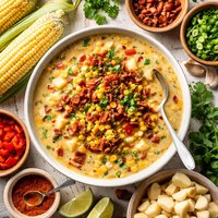 Smoky Fresh Corn Chowder