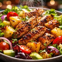 Smoky Hawaiian Chicken Salad