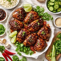 Smoky Hoisin Glazed Chicken