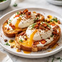 Smoky Poached Eggs