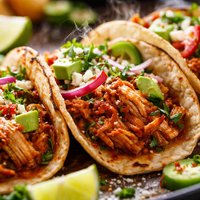 Smoky Pork Tinga Tacos Slow Cooker