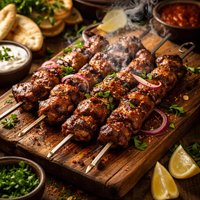 Smoky Wind Lamb Kebab