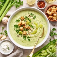 Smooth Satiny Celery Soup