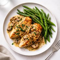 Smothered Chicken and Green Bean Skillet