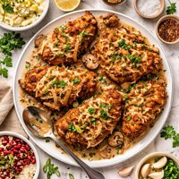 Smothered Fried Chicken