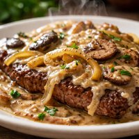 Smothered Minute Steak Atkins