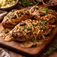 Smothered Pork Chops Crock Pot