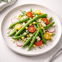 Snap Bean and Corn Salad
