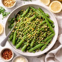 Snap Beans Gremolata