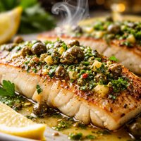 Snapper Fillets with Herb and Caper Butter