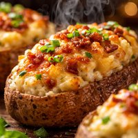 Sneaky Chef Triple Stuffed Potatoes