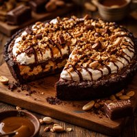 Snickers Pie Rich and Sinful