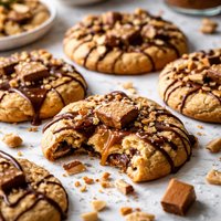 Snickers Surprise Cookies