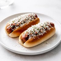 Snow Capped Hot Dogs