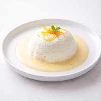 Snow Pudding with Grand Marnier Sauce