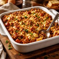 So Easy Stuffing Egg Bake