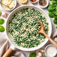 So Simple Creamed Spinach