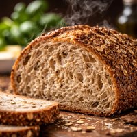 Soaked Multigrain Sourdough Bread
