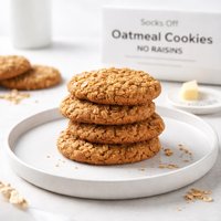 Socks Off Oatmeal Cookies No Raisins