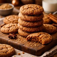 Soft and Chewy Gingersnaps