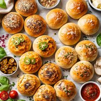 Soft and Chewy Rolls with Variations