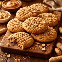 Soft and Fudgy Peanut Butter Cookies