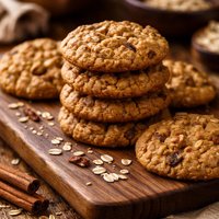 Soft Baked Oatmeal Cookies