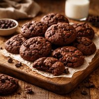 Soft Chocolate Drop Cookies