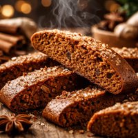 Soft Gingerbread Biscotti