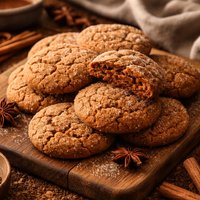 Soft Molasses Spice Cookies