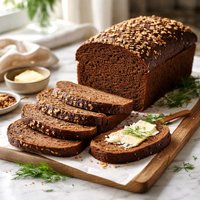 Soft Pumpernickel Bread Abm