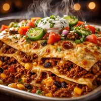 Soft Taco Casserole