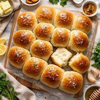 Soft White Dinner Rolls