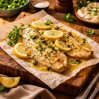 Sole with Light Lemon Sauce