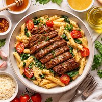 Solo Honey Mustard Steak and Pasta