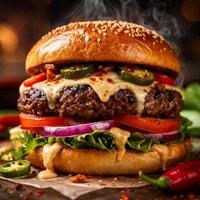 Some Like It Hot Hamburger for One