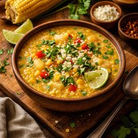 Sopa De Maiz Mexican Corn Soup
