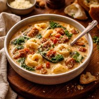 Souped Up Tortellini