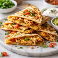 Souper Easy Cheesy Chicken Quesadillas