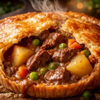Souper Meat N Potato Pie