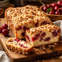 Sour Cherry Coffee Cake
